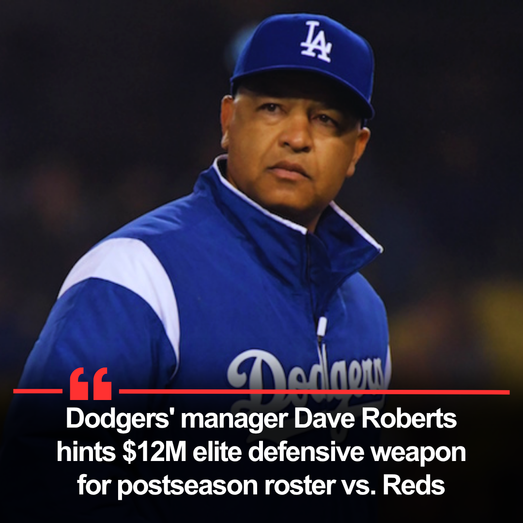 🚨 BREAKING INSIDE SCOOP Dave Roberts just dropped a bombshell hint